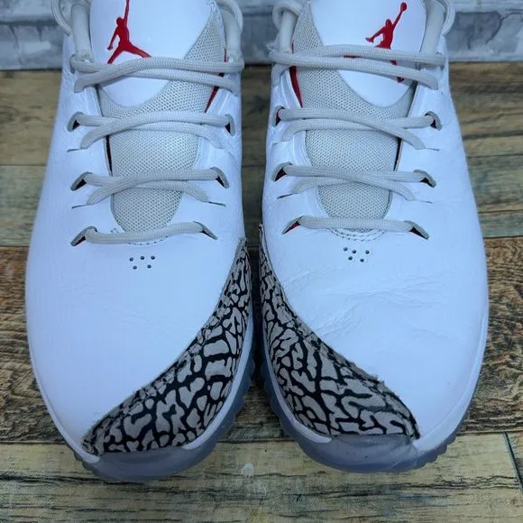 Nike Air Jordan ADG Spikeless White Cement AR7995-100 Golf Shoes Men Size 7.5‎