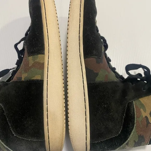 Nike Air Jordan Shoes‎ Westbrook 0.2 Men’s Size 9 Suede Camo Hi Tops