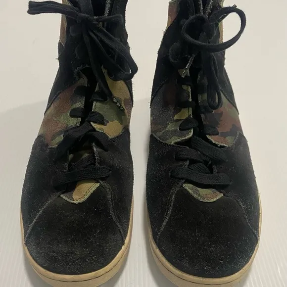 Nike Air Jordan Shoes‎ Westbrook 0.2 Men’s Size 9 Suede Camo Hi Tops