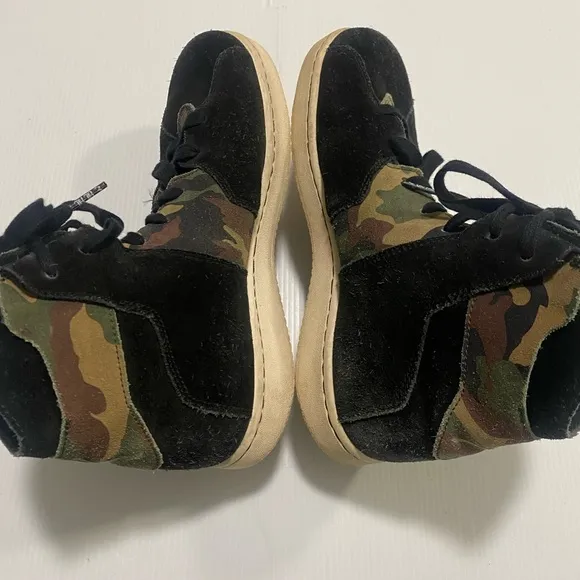 Nike Air Jordan Shoes‎ Westbrook 0.2 Men’s Size 9 Suede Camo Hi Tops