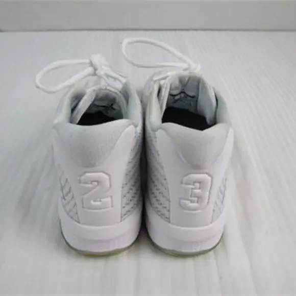 Nike Air Jordans-White-Men size 9