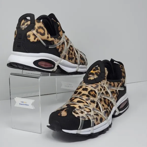 Nike Air Kukini DJ6418-001 Men Sz 10 Leopard Print Black White Sneaker Shoes NEW