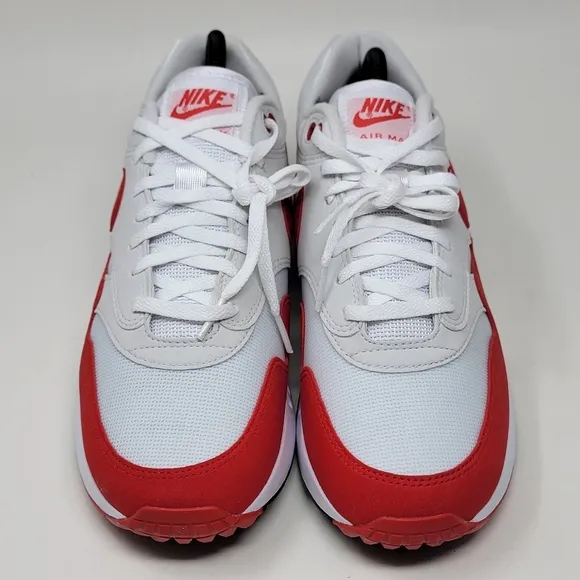 Nike Air Max 1 '86 OG G TB P White Red Golf Shoes Men's Size 11 FQ3272-107 New