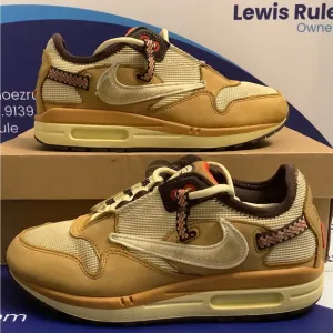 Nike Air Max 1 Travis Scott Cactus Jack Kids Size 6.5y