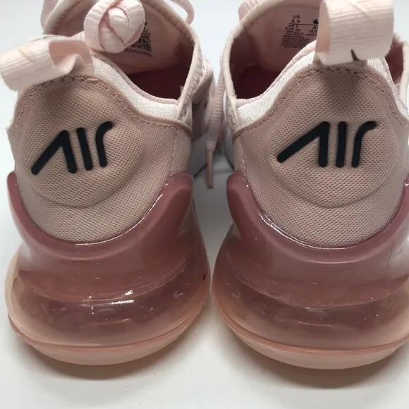 Nike Air Max 270 Light Soft Pink Running AH6789-604 USED Size 5.5