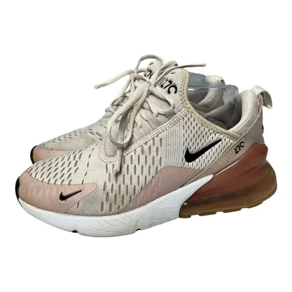 Nike Air Max 270 Low Light Soft Pink Women’s Size 7 AH6789-604 Running Shoes