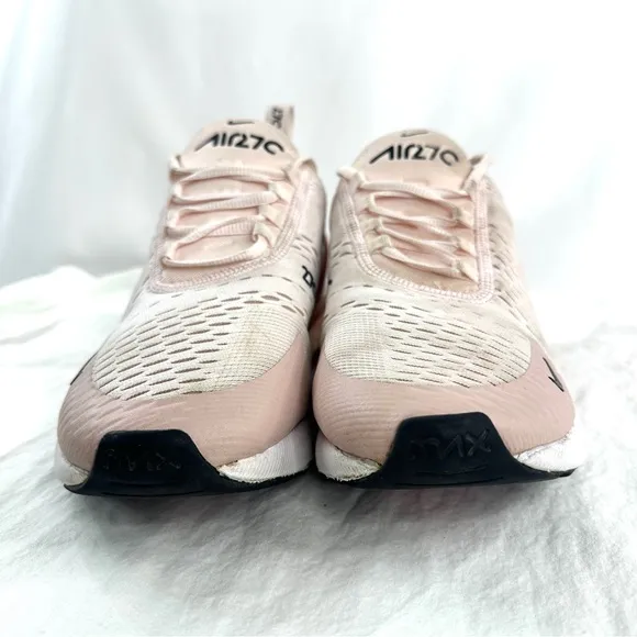 Nike Air Max 270 Women Size 10 Light Soft Pink Running Athletic Shoe