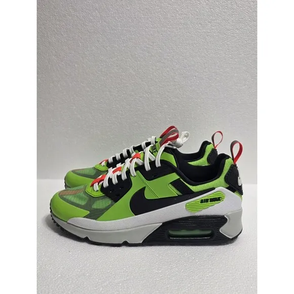 Nike Air Max 90 Drift Shoes FB2877-300 Size Men's 7 Women's 8.5  Action Green