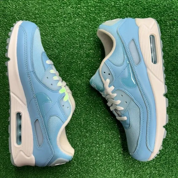 Nike Air Max 90 Ocean Bliss Blue Mens Casual Shoes FD0734-442 VNDS Size 8