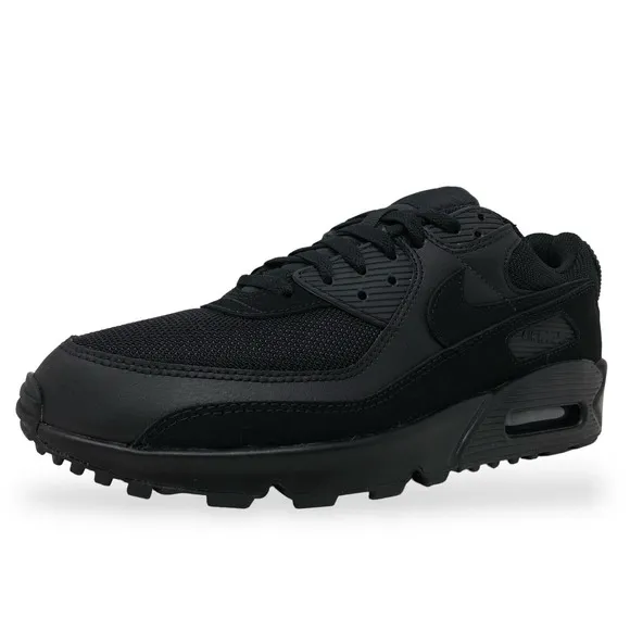Nike Air Max 90 'Triple Black' Mens Running Lifestyle Shoes CN8490 003 (NEW)