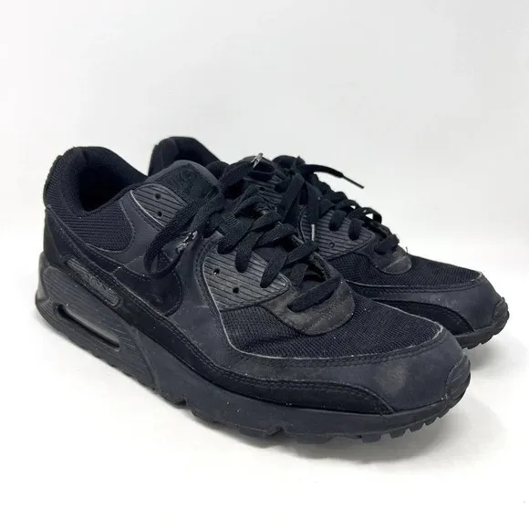 Nike Air Max 90 Triple Black Sneakers Shoes Casual CN8490-003 Men’s Size 13 Rare