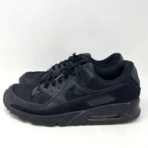 Nike Air Max 90 Triple Black Sneakers Shoes Casual CN8490-003 Men’s Size 13 Rare