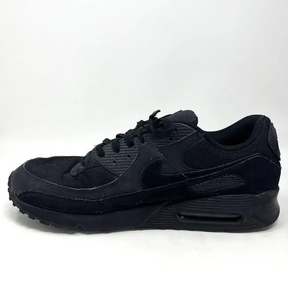 Nike Air Max 90 Triple Black Sneakers Shoes Casual CN8490-003 Men’s Size 13 Rare