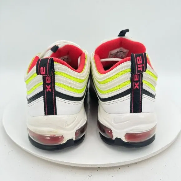 Nike Air Max 97 Men Size 10 CI9871-100 White Rush Pink Black Volt Running Shoes