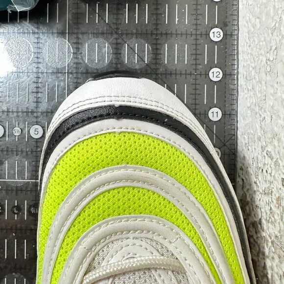 Nike Air Max 97 Men Size 10 CI9871-100 White Rush Pink Black Volt Running Shoes