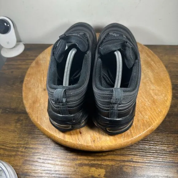 Nike Air Max 97 Terry Cloth Mens Size 11.5 Black Athletic Shoes 921826-015