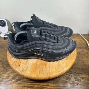 Nike Air Max‎ 97 Terry Cloth Mens Size 13 Black Athletic Shoes 921826-015