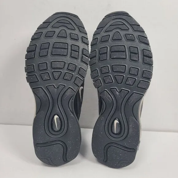 Nike Air Max 97 Triple Black Youth Sneakers 921522-011 US Size 5Y
