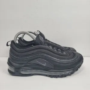 Nike Air Max 97 Triple Black Youth Sneakers 921522-011 US Size 5Y