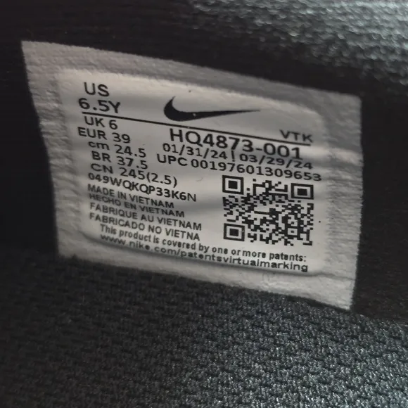 Nike Air Max DN SE Lt Grey/Blue Kids Youth Shoes Sz 6.5y =Women 8 New HQ4873-001