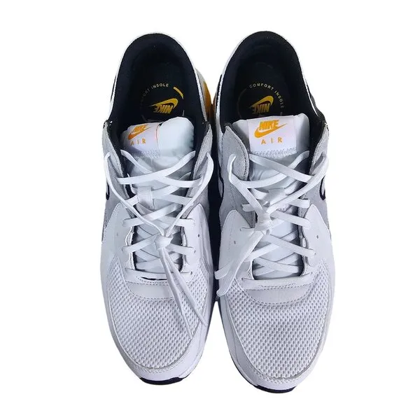 Nike Air Max Excee Sneakers Gold/White US 11 Mens Athletic Shoes DZ0795-103 NWOB