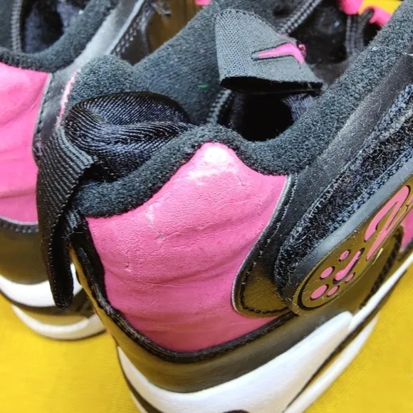 Nike Air Max Griffey 1 Black &amp; Pink Sneaker Youth GS Shoes Size 7Y
