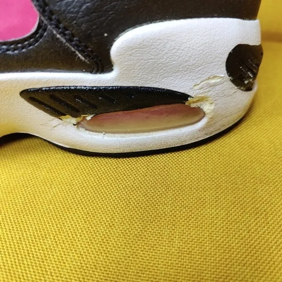 Nike Air Max Griffey 1 Black &amp; Pink Sneaker Youth GS Shoes Size 7Y