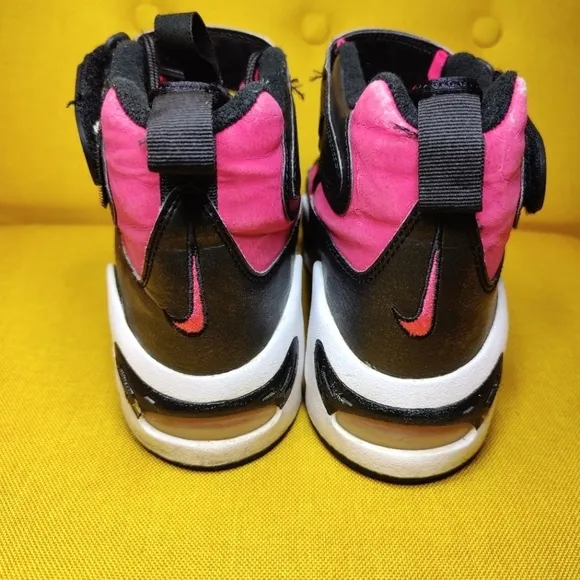 Nike Air Max Griffey 1 Black &amp; Pink Sneaker Youth GS Shoes Size 7Y