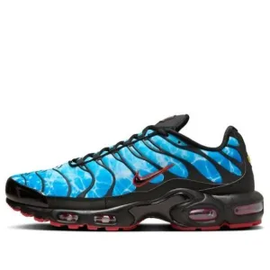 Nike Air Max Plus 'Shark Attack' Men Size 9.5 Blue Black Shoes HQ3824-001