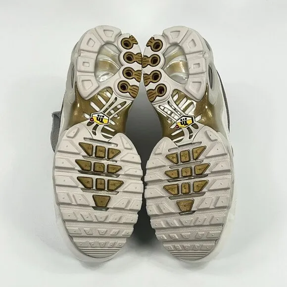 Nike Air Max Plus Tiempo Phantom Metallic Gold HV2541-001 size 6.5 Men / 8 Women