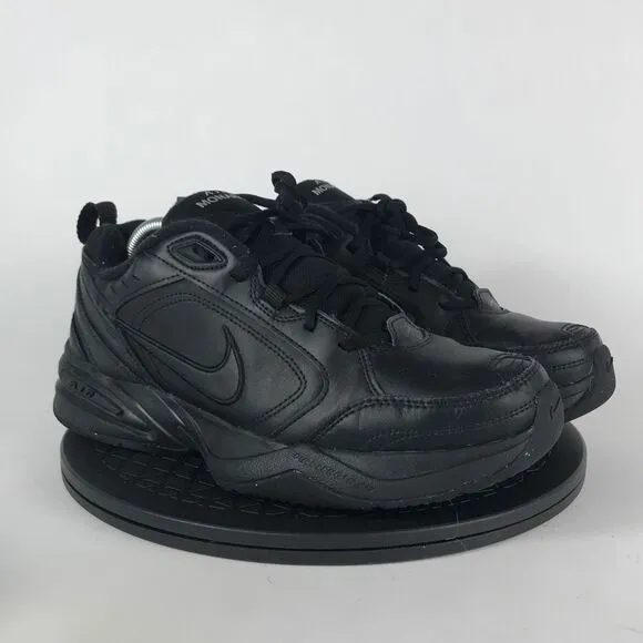 Nike Air Monarch IV Black Comfort Athletic Shoes 415445-001 Men’s Size 10.5