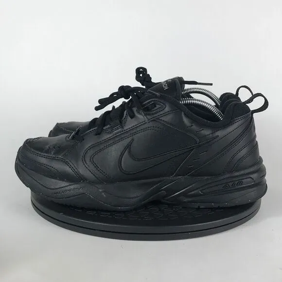 Nike Air Monarch IV Black Comfort Athletic Shoes 415445-001 Men’s Size 10.5
