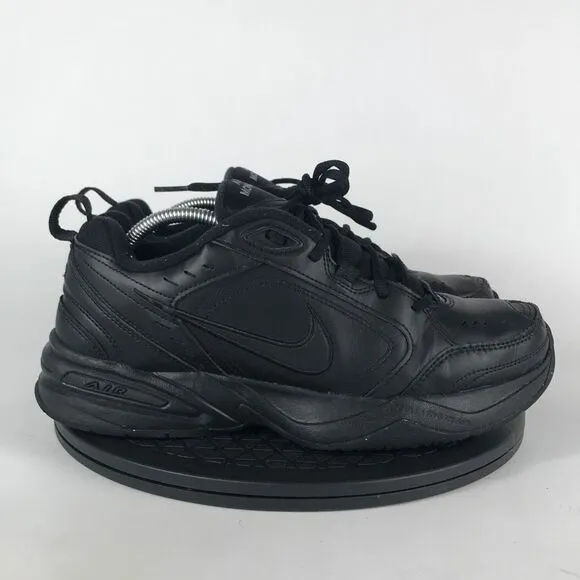 Nike Air Monarch IV Black Comfort Athletic Shoes 415445-001 Men’s Size 10.5