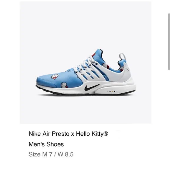 Nike Air Presto Hello Kitty Blue Sneakers