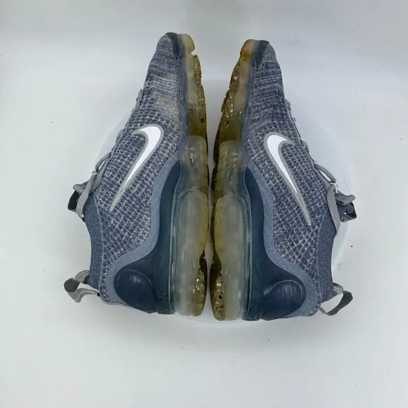 Nike Air Vapormax 2021 Flyknit Armory Blue White Gray Men Shoes DH4084-400 Sz 10