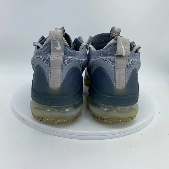 Nike Air Vapormax 2021 Flyknit Armory Blue White Gray Men Shoes DH4084-400 Sz 10