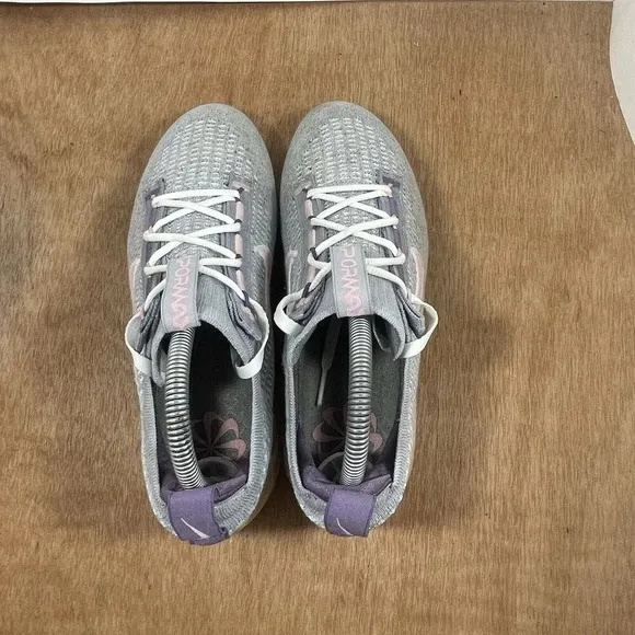 Nike Air VaporMax 2021 Flyknit Women Size 6.5 Shoes 'Pink Glaze' DB1550-007