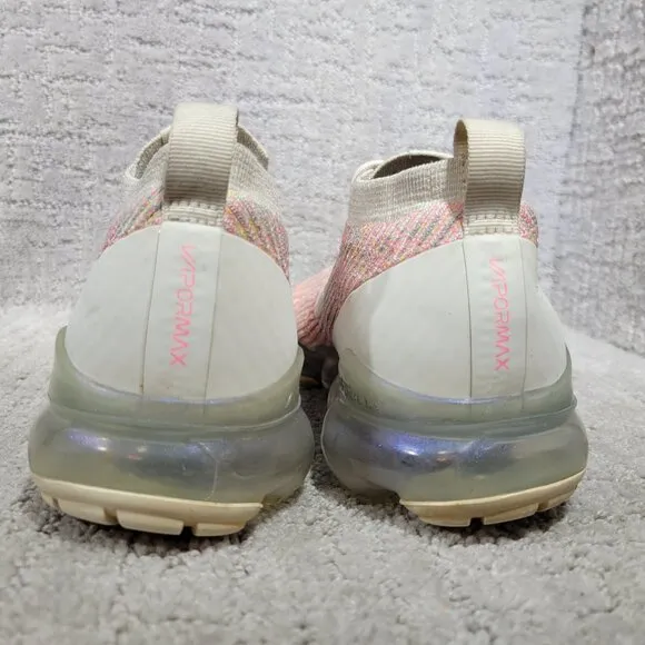 Nike Air Vapormax AJ6910-008 Womens Size 8.5 Sunset Pulse Flyknit Athletic Shoes
