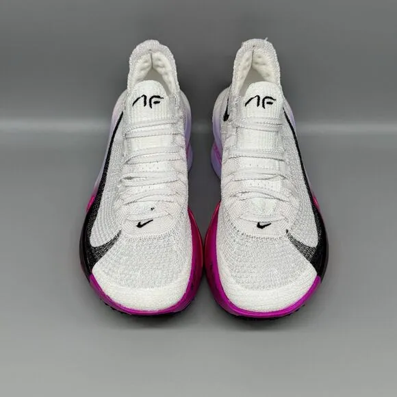 Nike Air Zoom Alphafly NEXT% 3 White Vivid Grape W Run FD8315-100 Size 7 Women