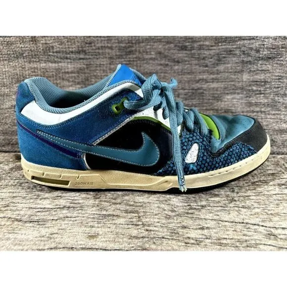 Nike Air Zoom Oncore 2 6.0 Suede Blue White Men's Size 13 US 366630-441 Shoes