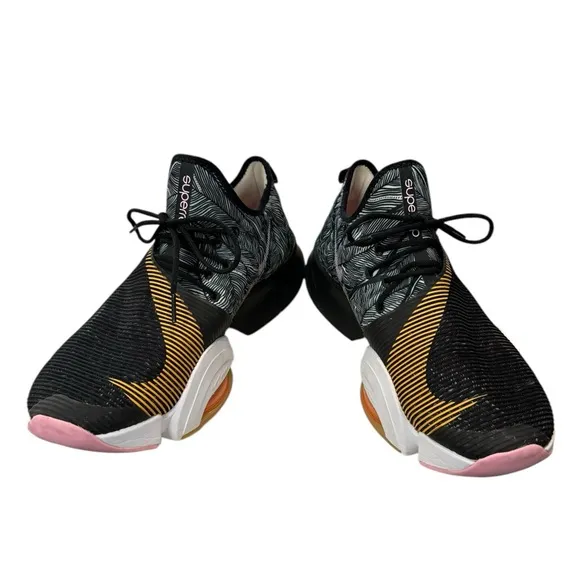 Nike Air Zoom SuperRep Black Laser Orange Women's Training Shoes Sneakers 11