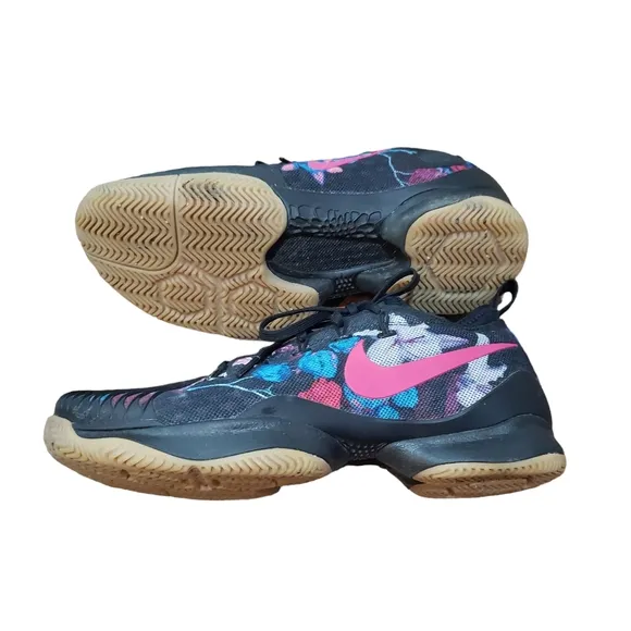 Nike Air Zoom Ultra React HC PRM Tennis Shoes 923118-001 Floral Mens 7/women 8