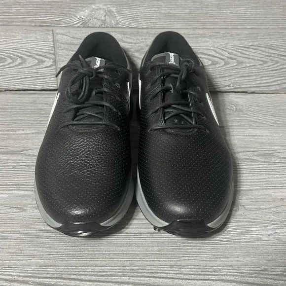 Nike Air Zoom Victory Tour 3 Golf Shoes Black White DV6798-010 Sz 14 Soft Spikes