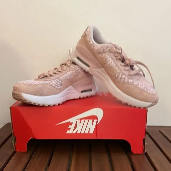 Nike Air Max SYSTEM Barely Rose Pink Oxford Women Size 8(DM9538-600)