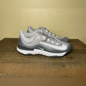 Nike Alpha Huarache Elite 4 Turf “Wolf Grey”- Size 9.5 and 12 Men Available.