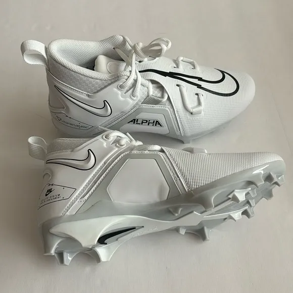 Nike Alpha Menace Pro 3 Football Cleats Shoes CT6649-109 Men Size 8