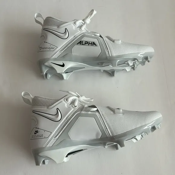 Nike Alpha Menace Pro 3 Football Cleats Shoes CT6649-109 Men Size 8