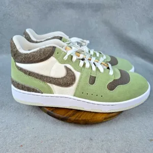 Nike Attack Men's Size 11.5 Green White Sudede Athletic Shoes FN0648 300