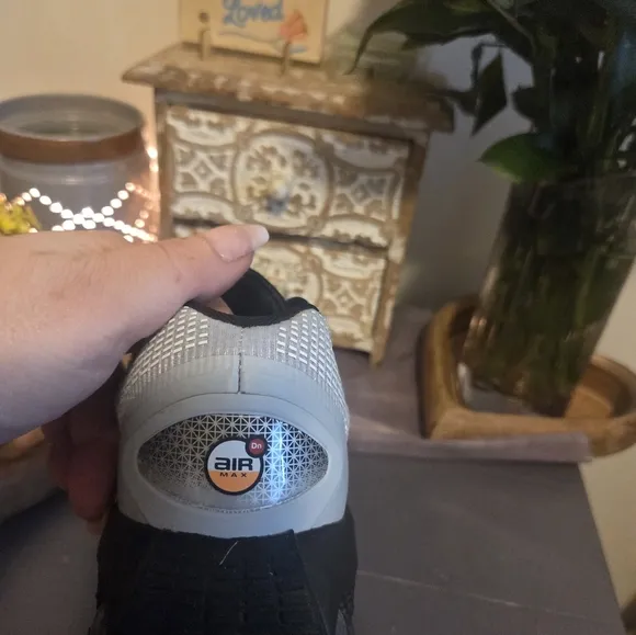 Nike Black and Gray Athletic Shoes with Sleek Design