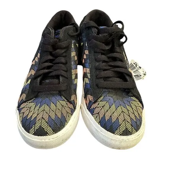 Nike | Blazer Low N7 Suede Black Citron Pulse Sneakers Shoes | M 6 W 8